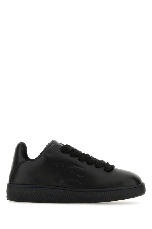 Burberry Man Black Leather Box Sneakers