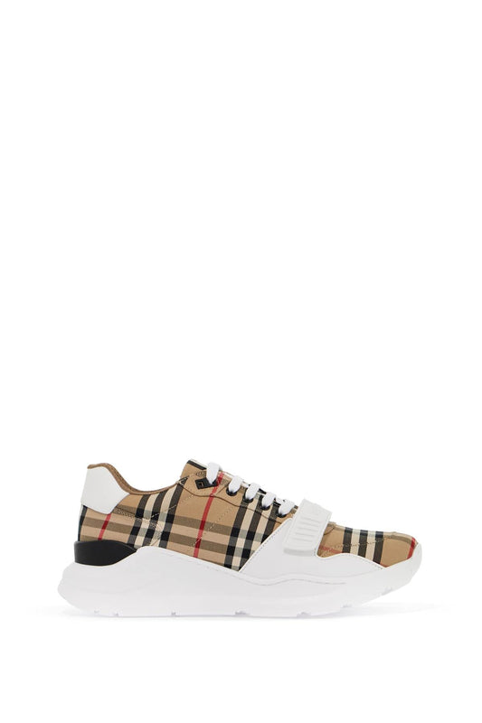 Burberry Check Fabric Sneakers Men