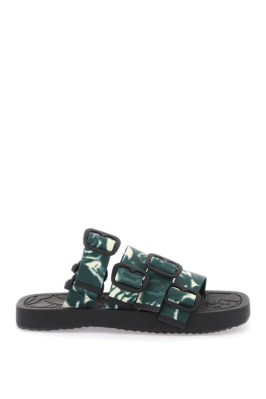 Burberry Nylon Rose Sandals For Men